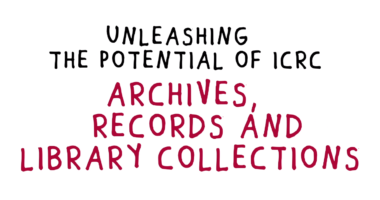Discover ICRC’s Strategy on its Archives, Records and Library Collections